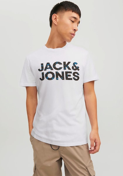 Jack & Jones Kurzarmshirt »JJ JJNEON POP TEE SS CREW NE«