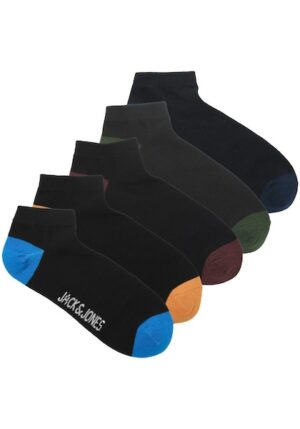 Jack & Jones Kurzsocken »JACSOLID SHORT SOCKS 5 PACK«