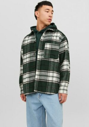 Jack & Jones Langarmhemd »JORZAC CHECK OVERSHIRT LS SN«