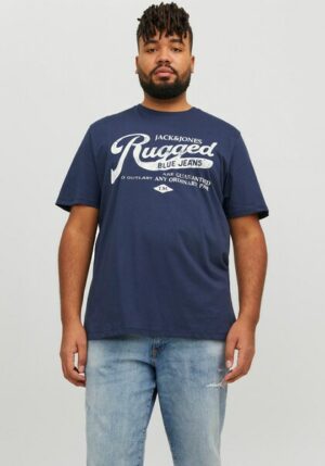 Jack & Jones PlusSize Rundhalsshirt »JJEJEANS TEE SS O-NECK NOOS 23/24 PLS«