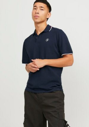 Jack & Jones Poloshirt »JCOHASS LOGO POLO SS LN«