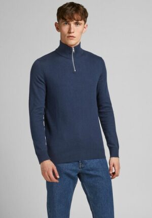 Jack & Jones Rundhalspullover »EMIL KNIT HALF ZIP«