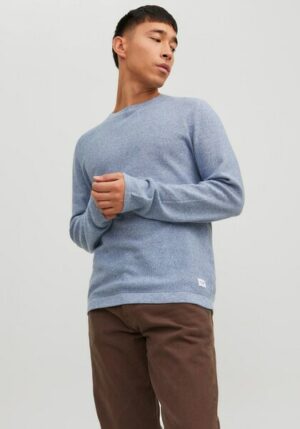 Jack & Jones Rundhalspullover »JJEGUSTAV KNIT CREW NECK«