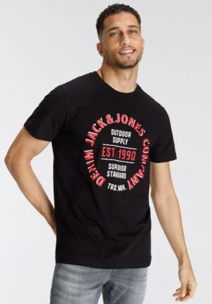 Jack & Jones Rundhalsshirt »JJ JJANDY TEE SS CREW NECK«