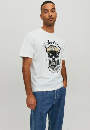 Jack & Jones Rundhalsshirt »JORROXBURY TEE SS CREW NECK SN«