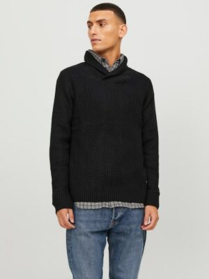 Jack & Jones Strickpullover »JJSTANDFORD KNIT SHAWL NECK«