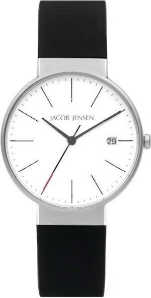 Jacob Jensen Quarzuhr »Timeless Nordic Siliconbd Classic 37 mm