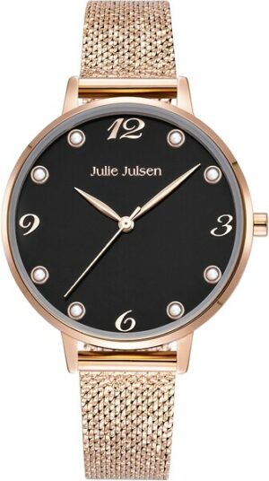 Julie Julsen Quarzuhr »Julie Julsen Pearl Black Rosé