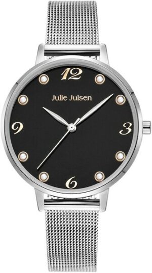 Julie Julsen Quarzuhr »Julie Julsen Pearl Silver Black