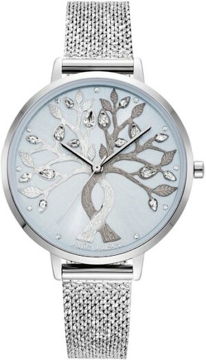 Julie Julsen Quarzuhr »Tree of Love Silver Light Blue