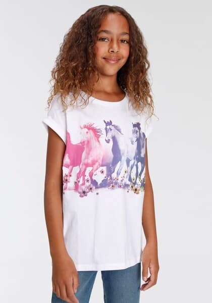 KIDSWORLD T-Shirt »Pferde«