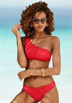 LASCANA Bustier-Bikini-Top »Scallop«