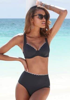 LASCANA Highwaist-Bikini-Hose »Camilla«