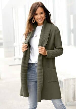 LASCANA Longstrickjacke