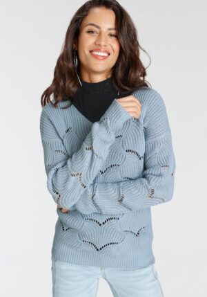 Laura Scott V-Ausschnitt-Pullover