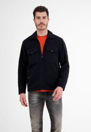 LERROS Fleecejacke »LERROS Overshirt in Wolloptik«