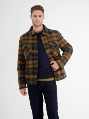 LERROS Hemdjacke »LERROS Kariertes Overshirt-Jacket«