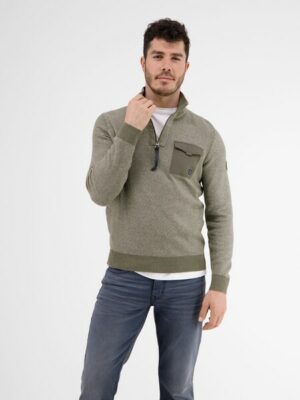 LERROS Strickpullover »LERROS Stricktroyer in kerniger Optik«