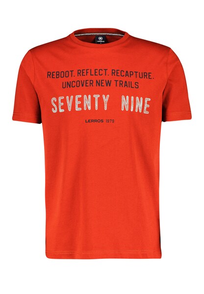 LERROS T-Shirt »LERROS T-Shirt mit Brustprint *Seventy Nine*«