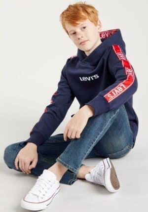 Levi's® Kids Kapuzensweatshirt »LOGO TAPING PULLOVER HOODIE«