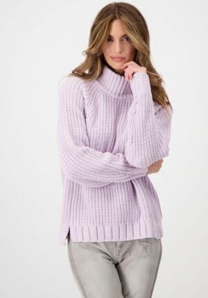 Monari Strickpullover »Pullover Perlfang Chenille«