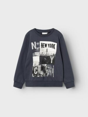 Name It Sweatshirt »NKMSTOBIAS LS SWEAT BRU BOX«