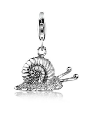 Nenalina Charm-Einhänger »Schnecke Anhänger Tier Süß 925 Silber«