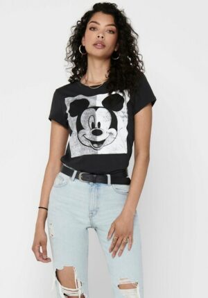 ONLY Kurzarmshirt »ONLMICKEY MINNIE FACE S/S T-SHIRT JRS«