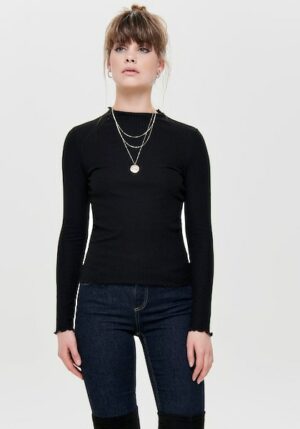 ONLY Langarmshirt »ONLEMMA L/S HIGH NECK TOP«