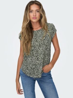 ONLY Shirtbluse »ONLVIC S/S AOP TOP NOOS PTM«