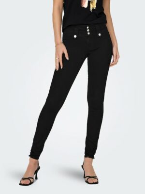 ONLY Skinny-fit-Jeans »ONLROYAL REG SK VIS BUT DET DNM PIM«