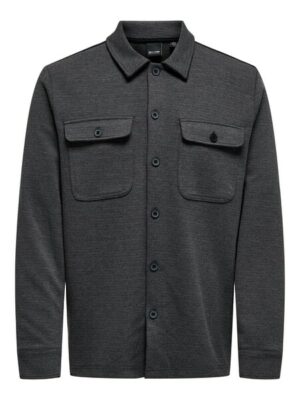 ONLY & SONS Langarmhemd »ONSNEWKODYL OVERSHIRT SWEAT NOOS«