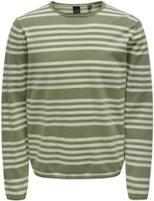 ONLY & SONS Rundhalspullover »OS ONSOBY REG 14 STRIPE KNIT«