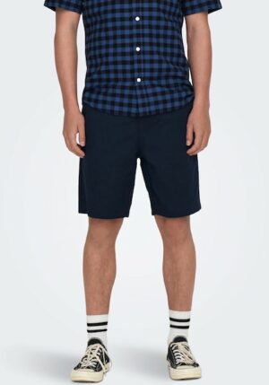 ONLY & SONS Shorts »ONSLINUS 0007 COT LIN SHORTS NOOS«