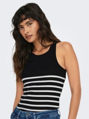 ONLY Tanktop »ONLKENYA RIB STRIPE TANK TOP CS JRS«