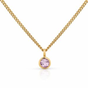 Orolino Kette mit Anhänger »585 Gold Amethyst 5mm«