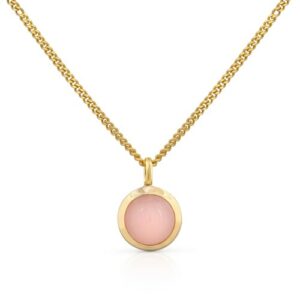 Orolino Kette mit Anhänger »585 Gold gelb Opal pink«