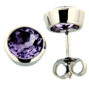 Orolino Paar Ohrstecker »585 Gold mit 2x pinker Amethyst 6