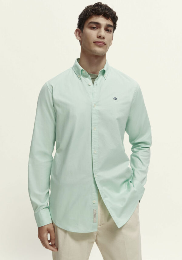 Scotch & Soda Langarmhemd »Essentials - Regular-Fit Organic Cotton Oxford Shirt«