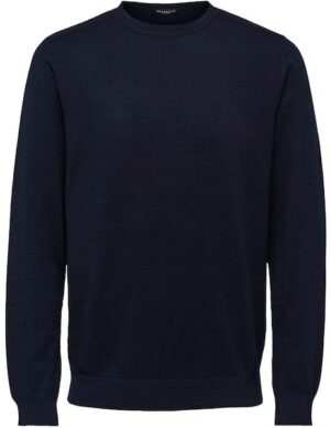 SELECTED HOMME Strickpullover »SLHBERG CREW NECK NOOS«