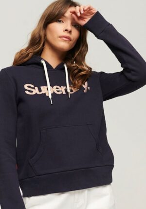 Superdry Kapuzensweatshirt »METALLIC CORE LOGO HOODIE«