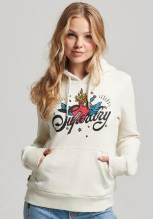 Superdry Kapuzensweatshirt »TATTOO SCRIPT GRAPHIC HOODIE«