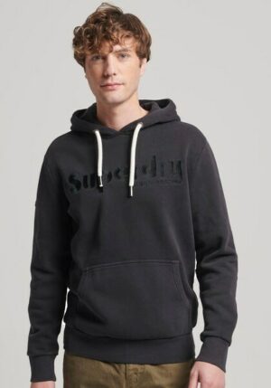 Superdry Kapuzensweatshirt »TERRAIN LOGO OVERDYED HOODIE«