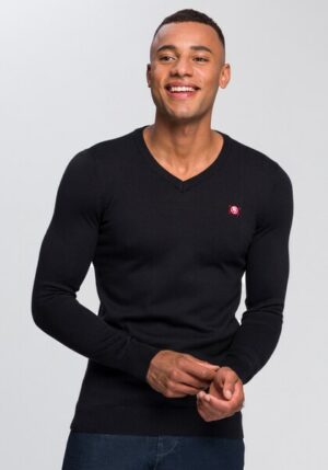 TOM TAILOR Polo Team V-Ausschnitt-Pullover