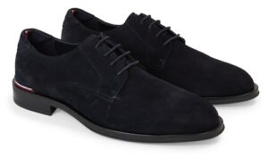 Tommy Hilfiger Schnürschuh »CORE RWB HILFIGER SUEDE SHOE«