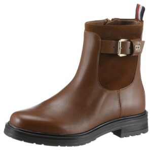 Tommy Hilfiger Stiefelette »BELT BOOTIE MATERIAL MIX«