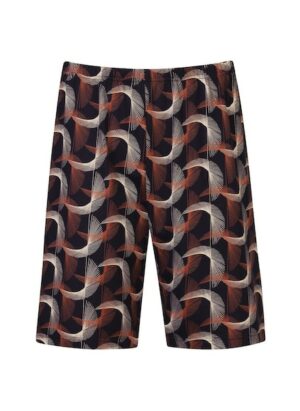 Trigema Bermudas »TRIGEMA Shorts mit abstraktem Print-Muster«