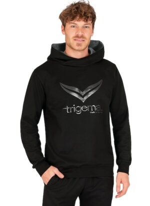 Trigema Kapuzensweatshirt »TRIGEMA Kapuzenshirt mit großem TRIGEMA-Print«