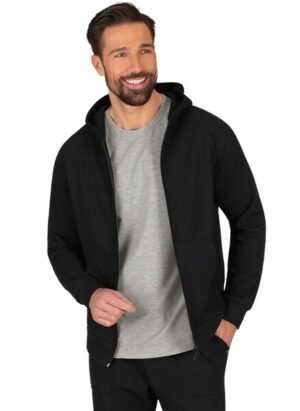 Trigema Sweatjacke »TRIGEMA Kapuzenjacke mit praktischen Taschen«