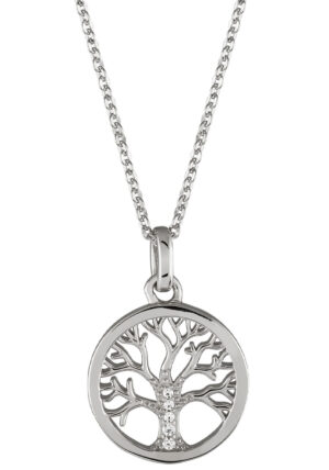 UNIKE JEWELLERY Kette mit Anhänger »MEANINGFUL TREE OF LIFE LEBENSBAUM